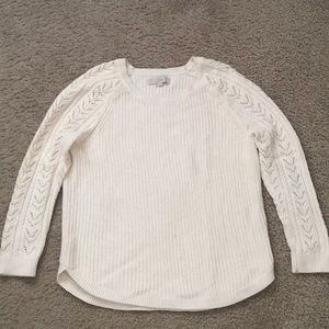 LOFT Ivory sweater